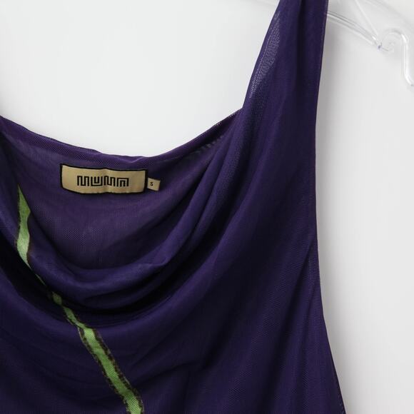 Muma World Luis Maxi Dress in Cherry Night Size S - Picture 6 of 9